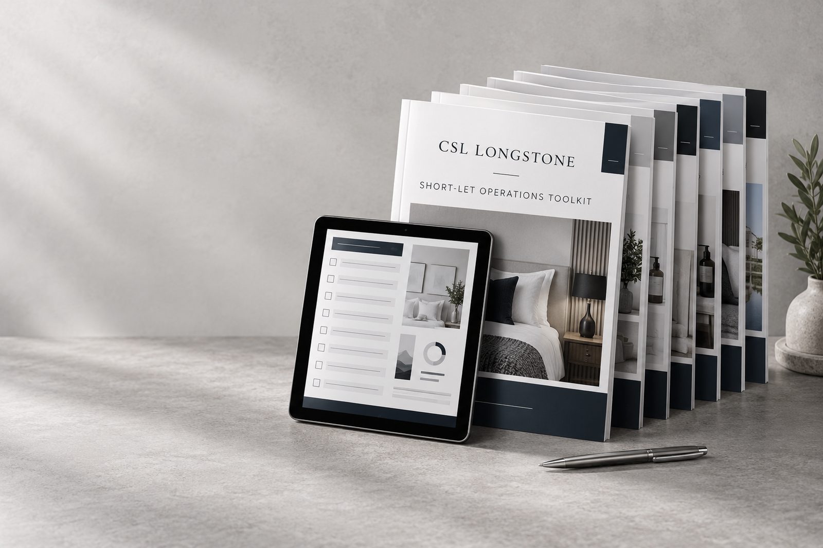 CSL Longstone short-let operations digital workbook collection